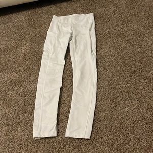 lululemon - white leggings (size 0) 24”